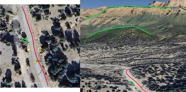 Surroundings can be recognised at the coordinates 33.550917, 70.617717