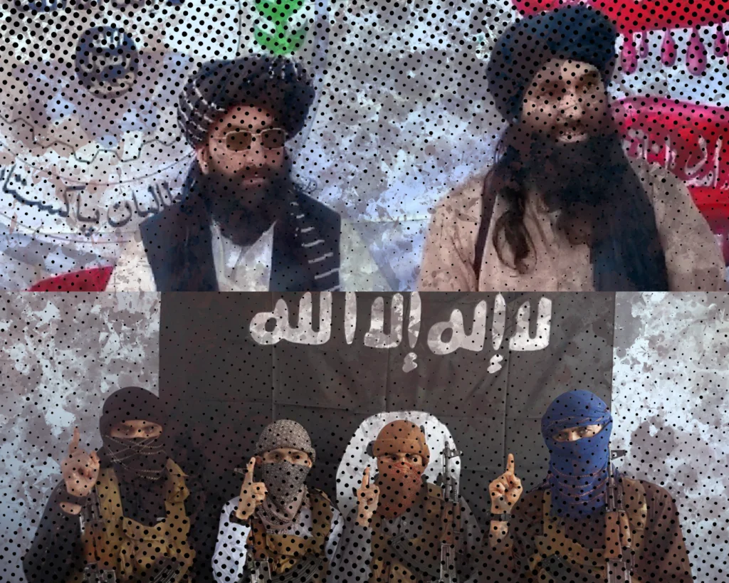 Geolocated: suspected TTP fighters filmed operating checkpoint near Peshawar