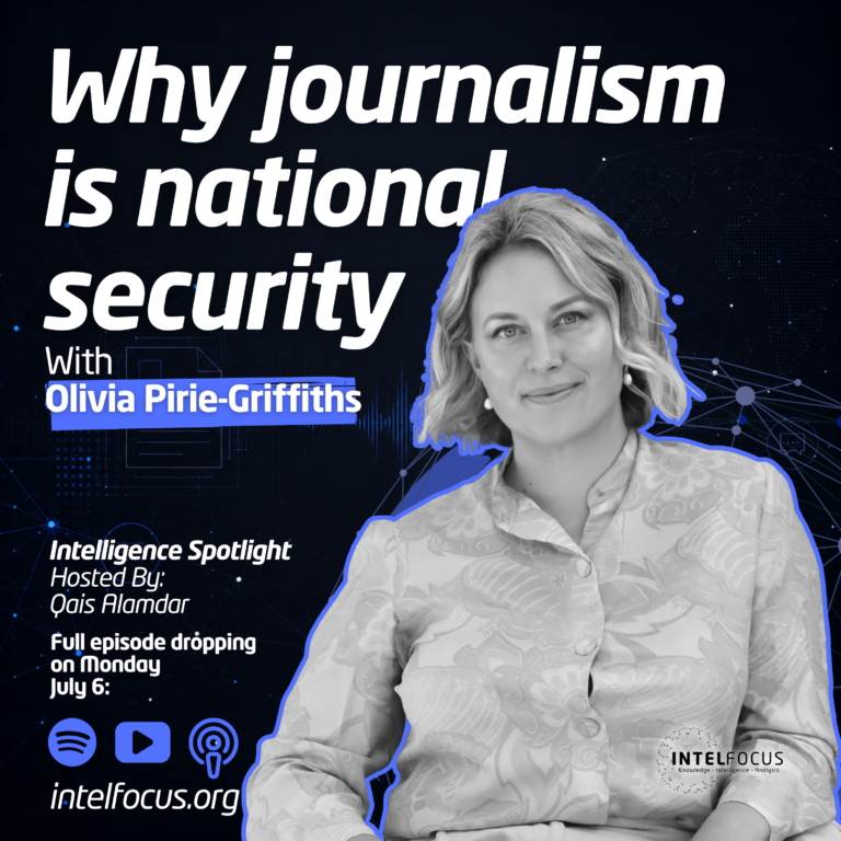 Why journalism is national security | Olivia Pirie-Griffiths