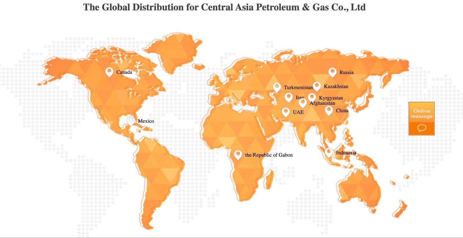   Pictured: CAPEIC’s business map as displayed on their website.   
