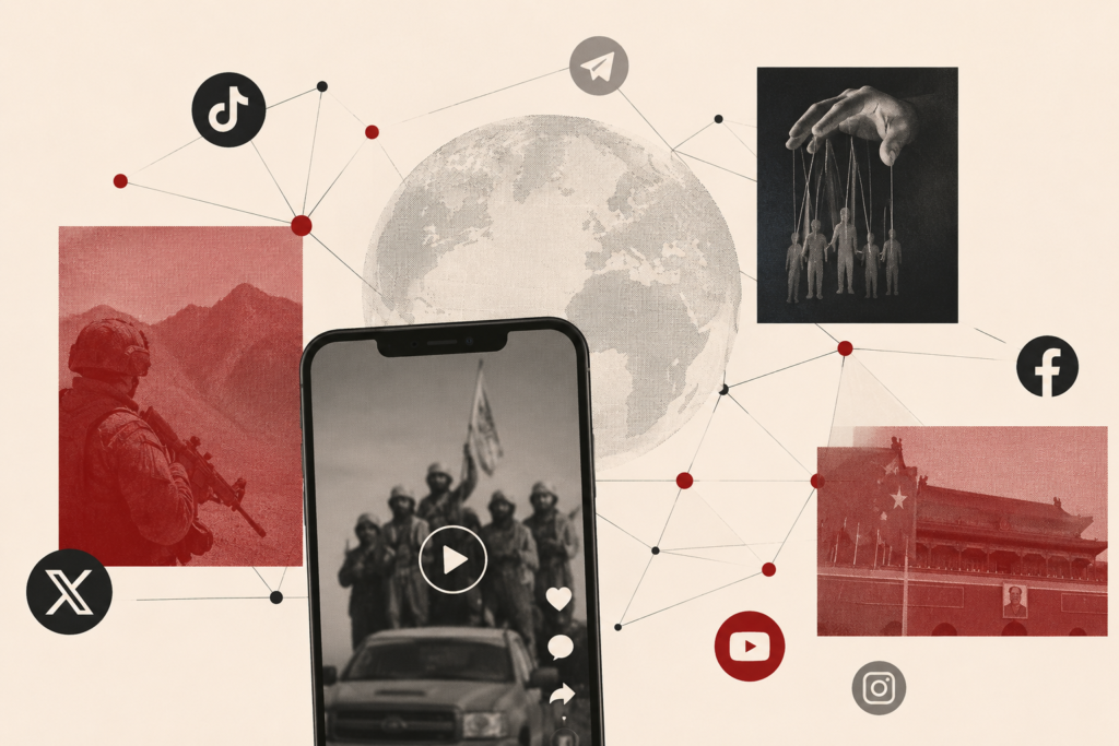 How propaganda travels across borders and online platforms
